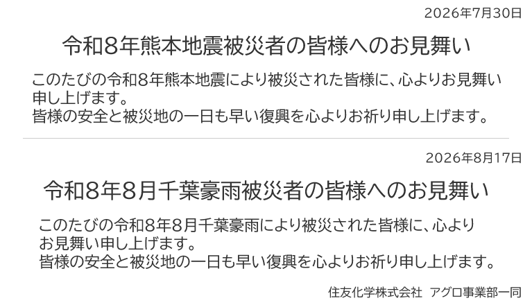 令和８年熊本地震_千葉豪雨お見舞い文